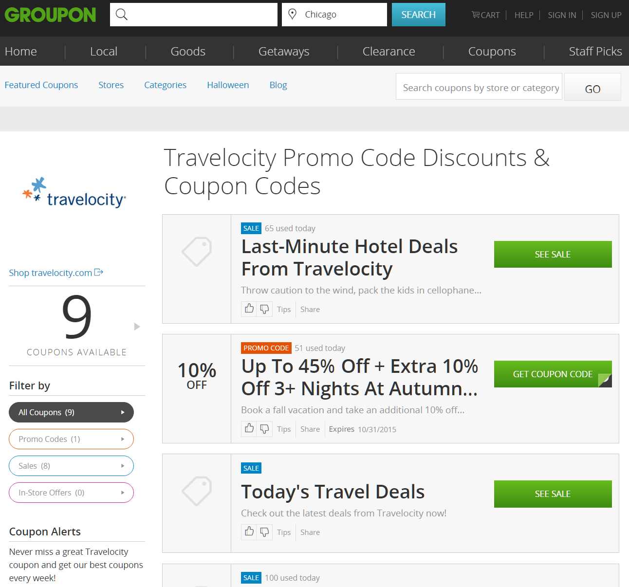 great online coupons